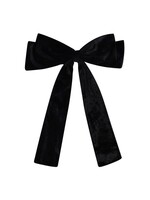 Siena Siena strik velvet zwart groot