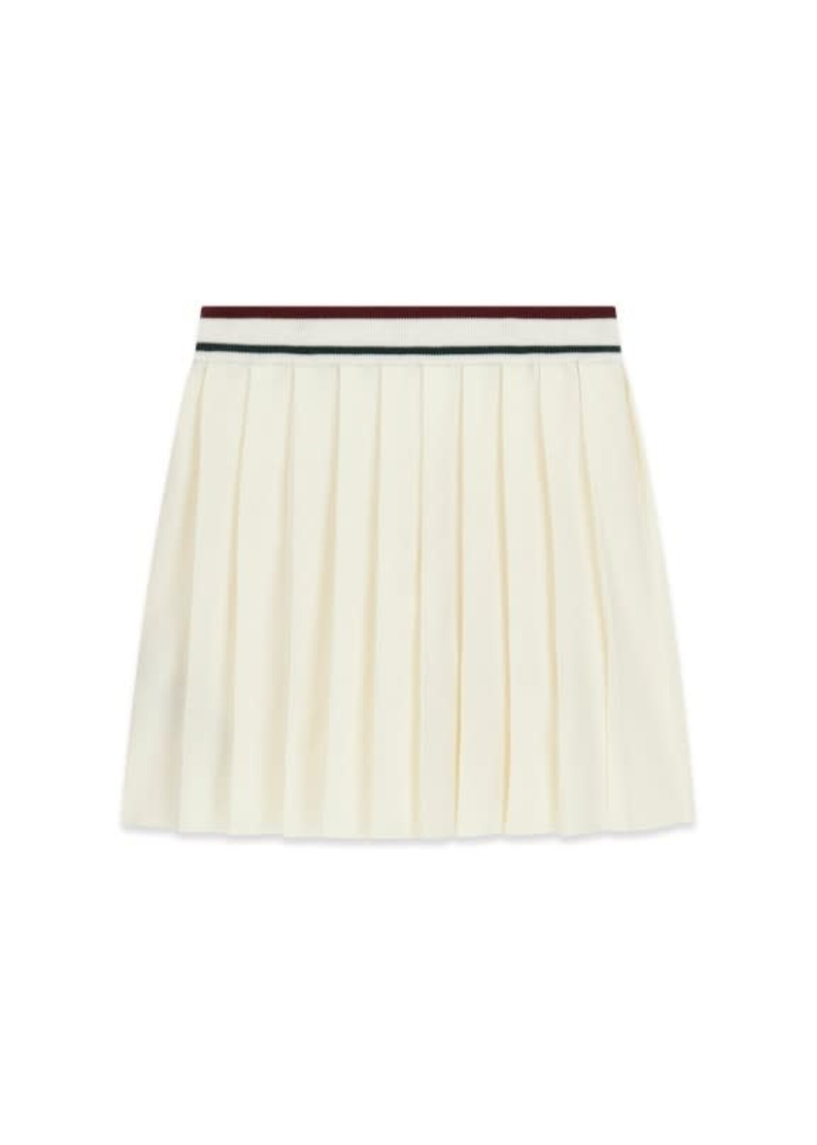 Guess Guess SWEATER PLEATED SKIRT_MINI ME PRISTINE WHITE - J5BD16_Z1152