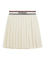 Guess Guess SWEATER PLEATED SKIRT_MINI ME PRISTINE WHITE - J5BD16_Z1152