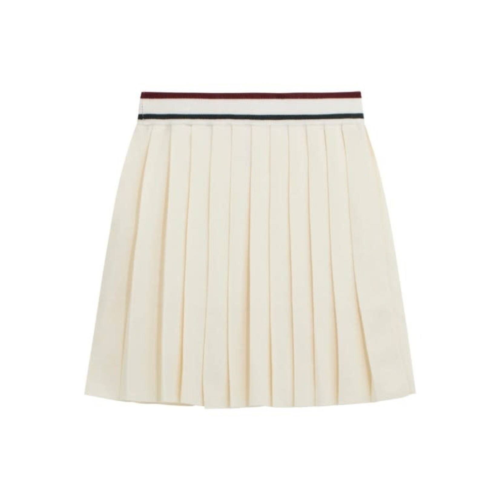 Guess Guess SWEATER PLEATED SKIRT_MINI ME PRISTINE WHITE - J5BD16_Z1152