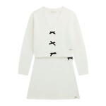 Guess Guess SET CARDIGAN +SWEATER SKIRT CREAM WHITE - J5BG00_Z0970