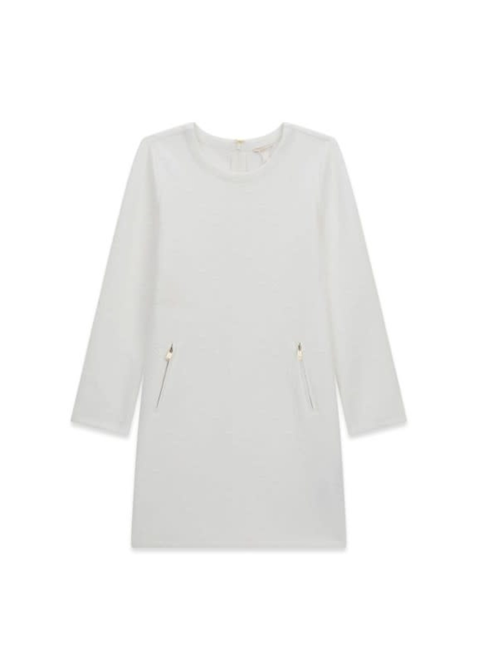 Guess Guess JACQUARD LS DRESS CREAM WHITE - J5BK02_K0742