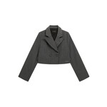 Guess Guess PINSTRIPE BLAZER LIGHT GREY MELANGE P - J5BN00_W3150