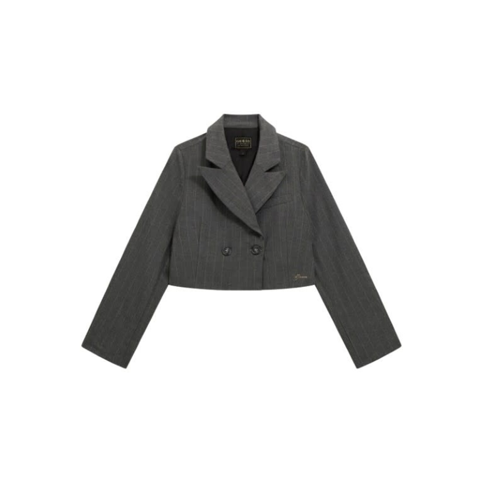 Guess Guess PINSTRIPE BLAZER LIGHT GREY MELANGE P - J5BN00_W3150