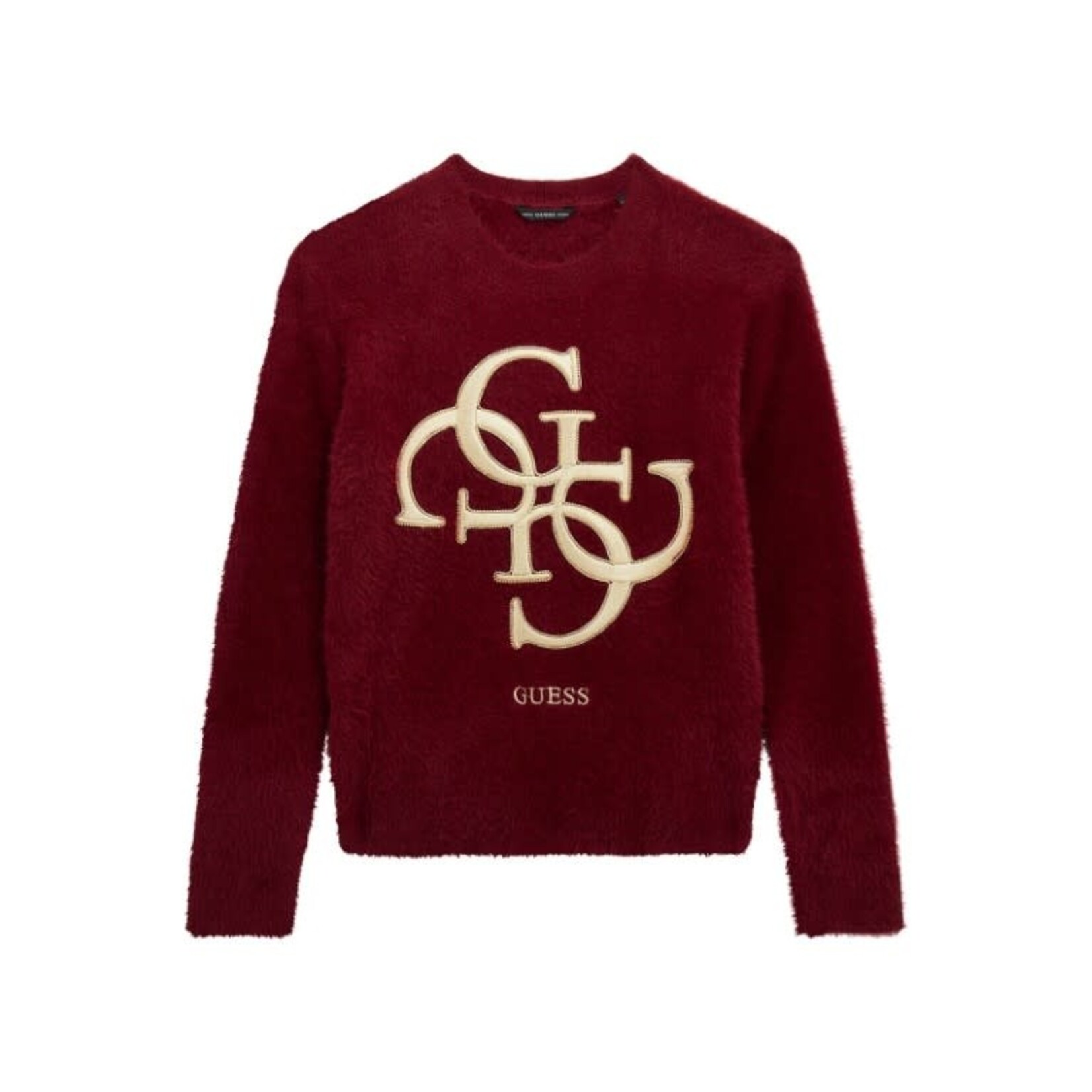 Guess Guess LS SWEATER BALLROOM RED - J5BR07_Z0720