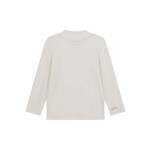 Guess Guess HIGH NECK LS T-SHIRT CREAM WHITE - K5BI07_J1314