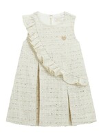 Guess Guess TWEED SL A LINE DRESS NUDE SAND TWEED - K5BK04_WGXO0