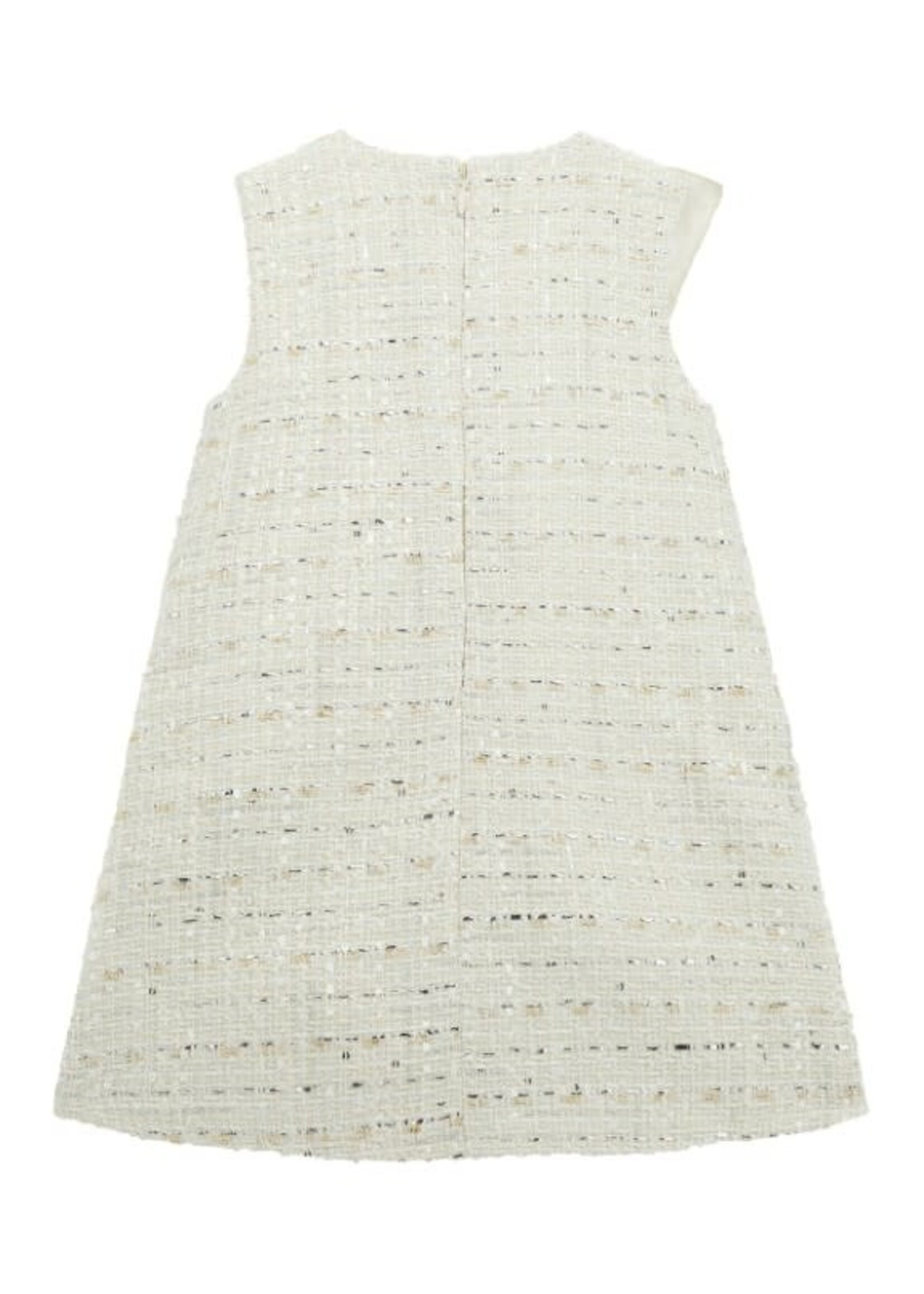 Guess Guess TWEED SL A LINE DRESS NUDE SAND TWEED - K5BK04_WGXO0
