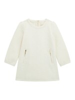 Guess Guess JACQUARD LS A LINE DRESS CREAM WHITE - K5BK08_K0742