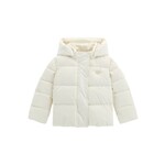Guess Guess HOODED LS PADDED PUFFER W/ZIP CREAM WHITE - K5BL04_WGIW0