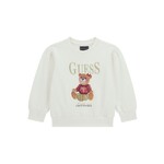 Guess Guess LS ACTIVE TOP CREAM WHITE - K5BQ00_KAX74