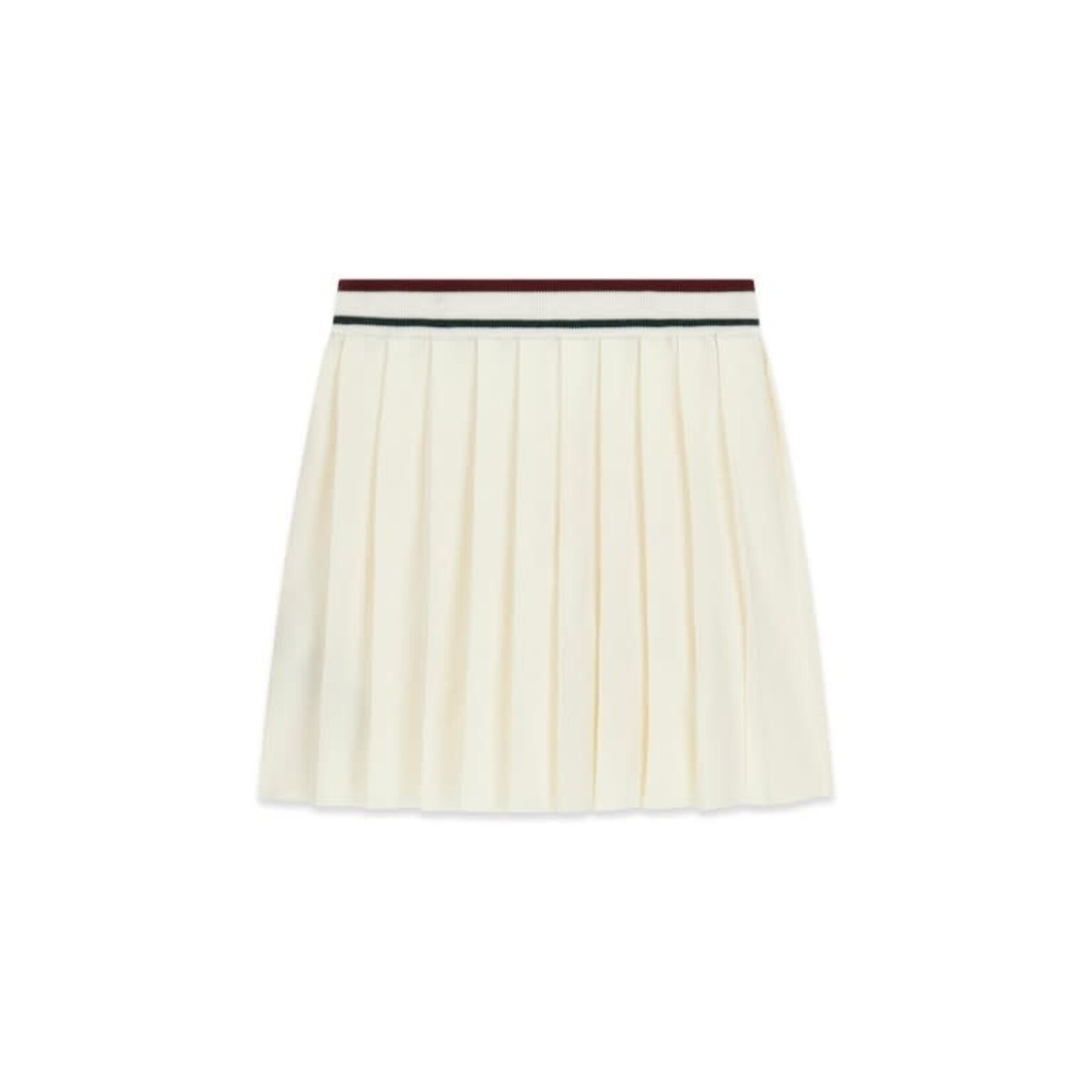 Guess Guess SWEATER PLEATED SKIRT_MINI ME PRISTINE WHITE - J5BD16_Z1152