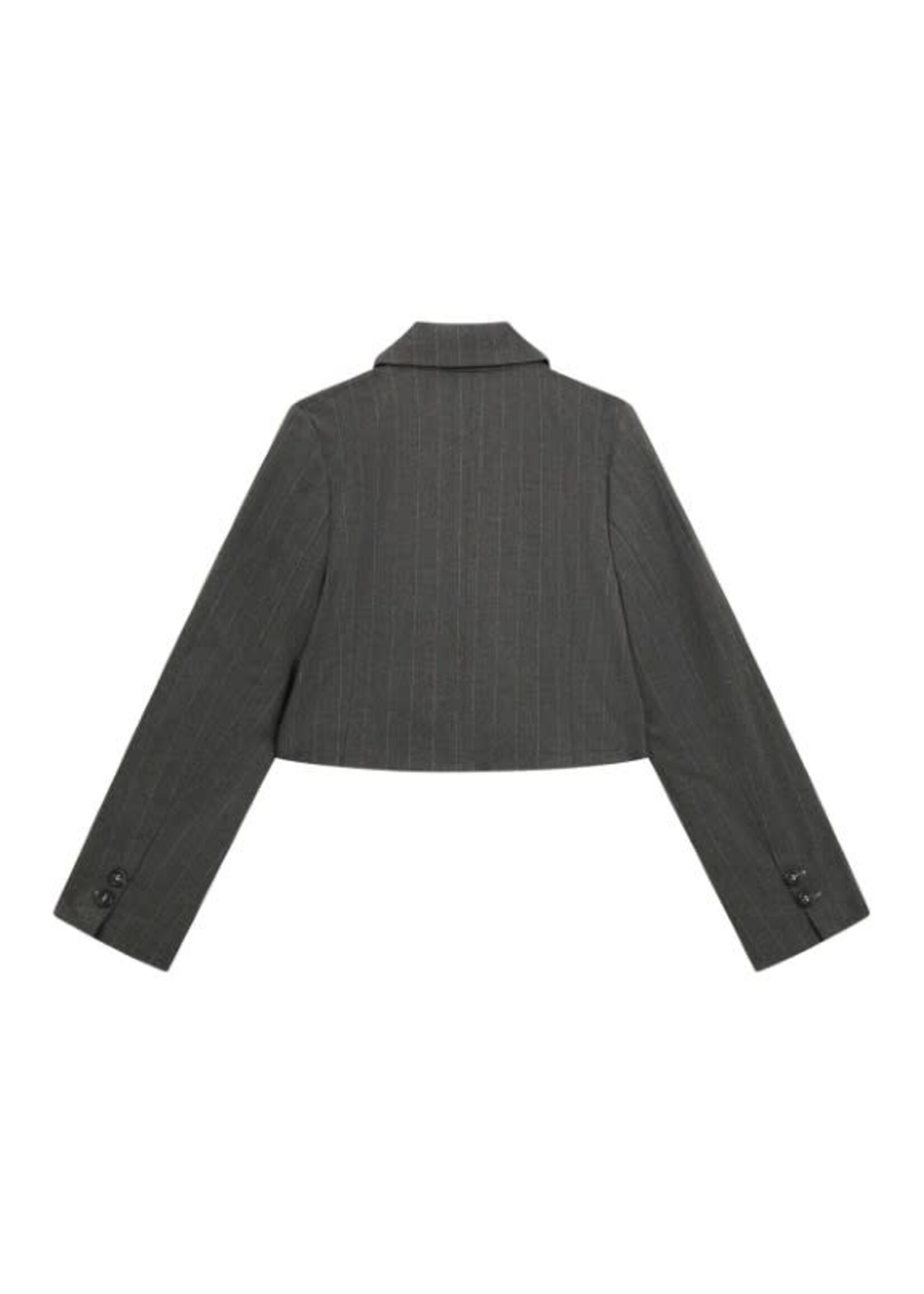 Guess Guess PINSTRIPE BLAZER LIGHT GREY MELANGE P - J5BN00_W3150