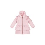 Le Chic Le Chic BESSY ruffle long coat C507-7250 Crispy Pink
