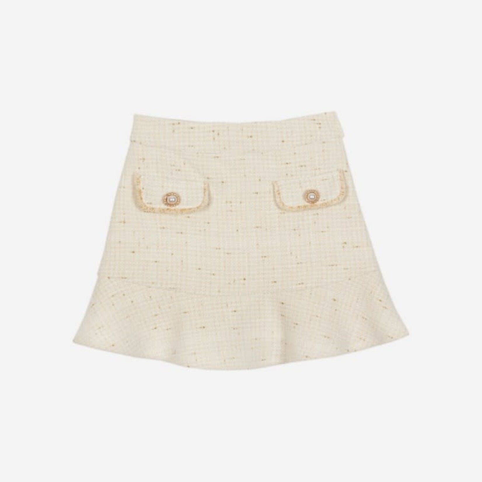 Patachou Patachou 4133563  skirt ECRU/GOLD F25-44