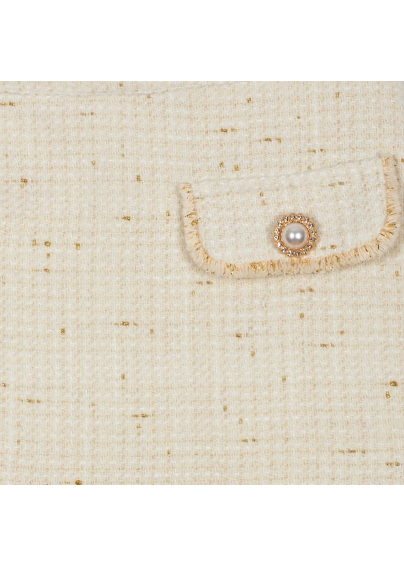 Patachou Patachou 4133563  skirt ECRU/GOLD F25-44