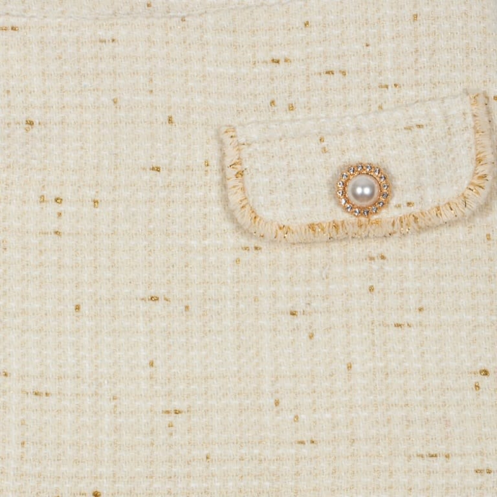 Patachou Patachou 4133563  skirt ECRU/GOLD F25-44