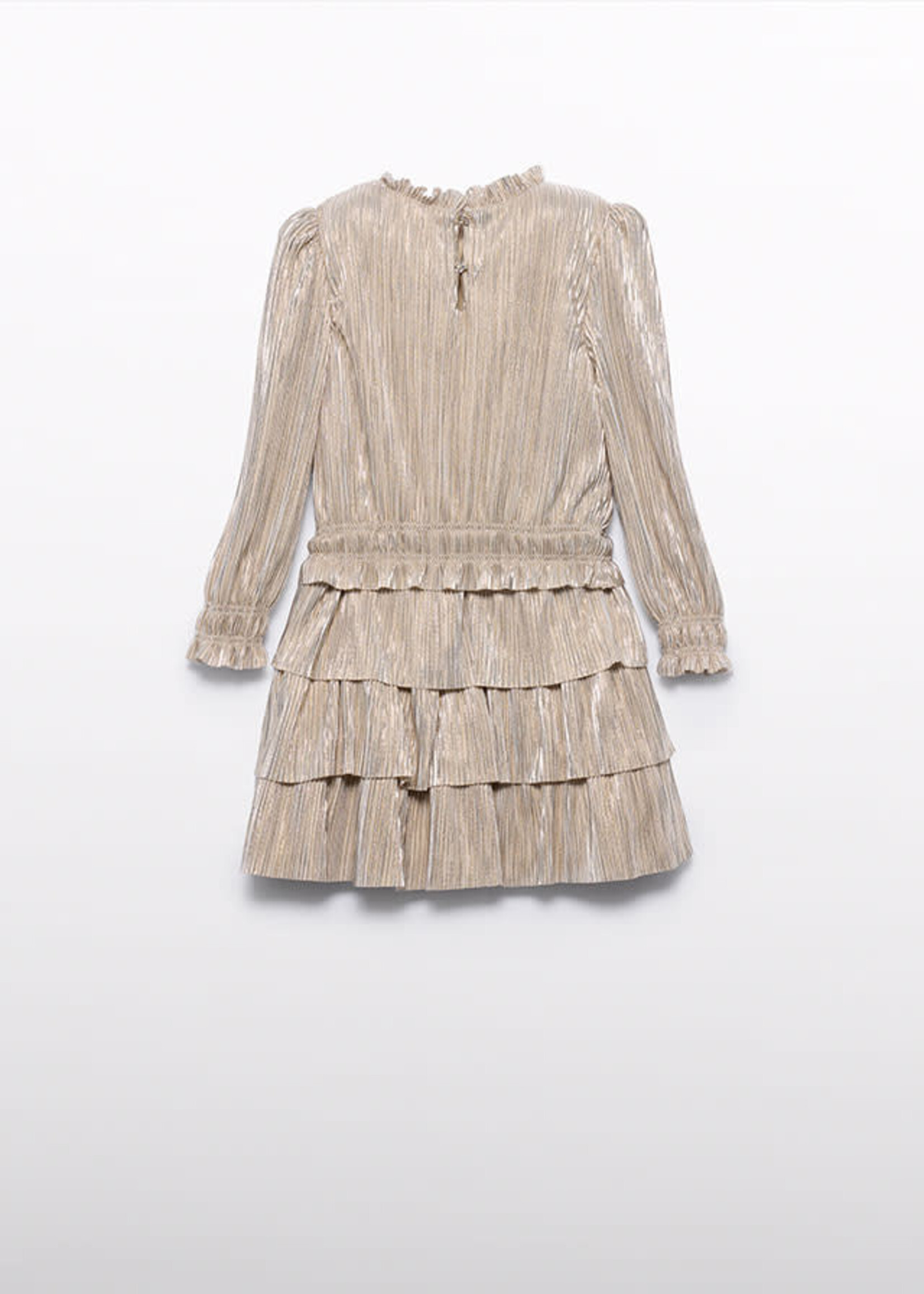 Abel & Lula Abel & Lula Pleated knit skirt set Oat - 25 05541