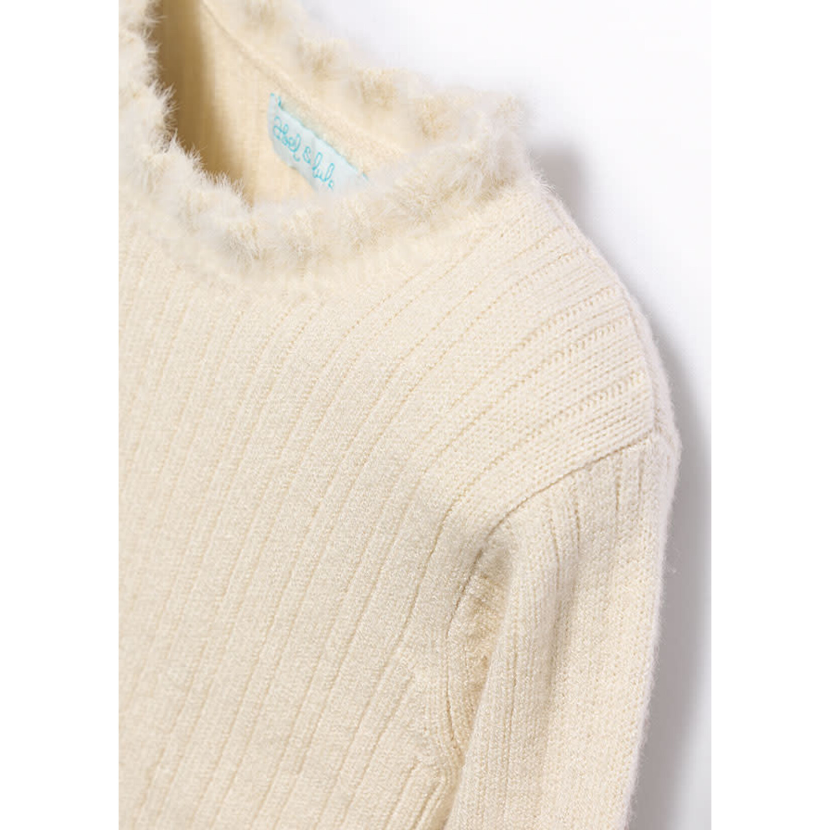 Abel & Lula Abel & Lula knitting turtleneck Almond - 25 05835