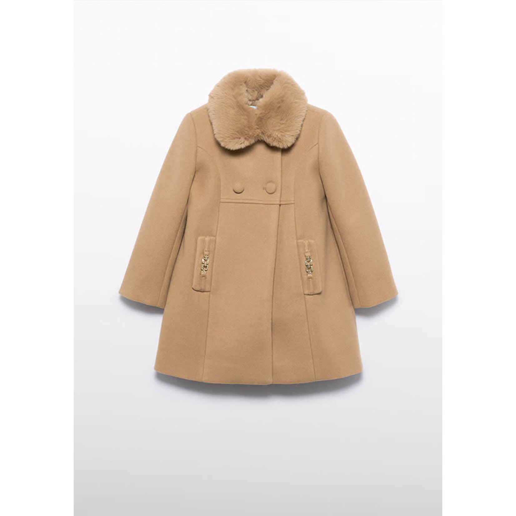 Abel & Lula Abel & Lula Woolen Coat Camel - 25 05846