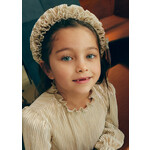 Abel & Lula Abel & Lula Pleated knit headband Oat - 25 05974