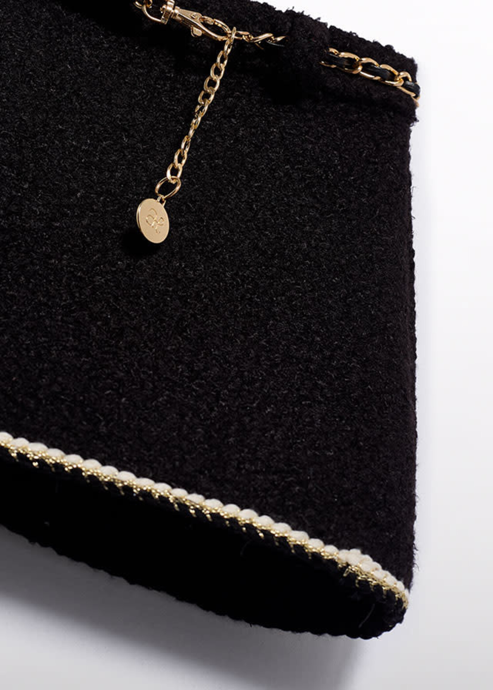 Abel & Lula Abel & Lula Lamb wool skirt with belt Black - 25 05517