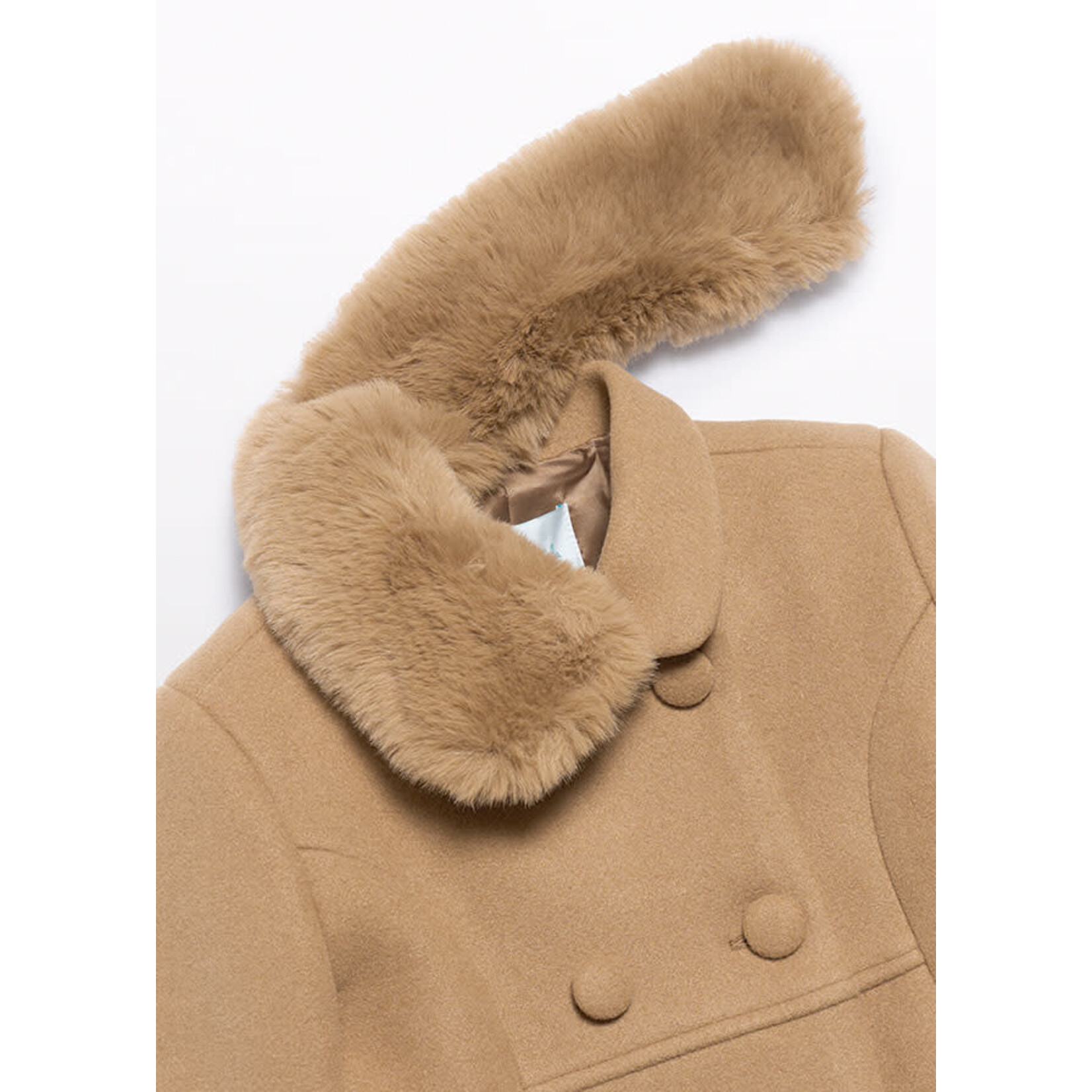 Abel & Lula Abel & Lula Woolen Coat Camel - 25 05846