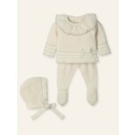 Mac Ilusion Mac Ilusion Traje 3P Canesú LUX hilatura especial "FEATHER NATURAL" Natural B