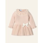 Mac Ilusion Mac Ilusion Vestido Punto con cuello volante "SUEÑO EMPOLVADO" Nude B