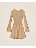 Twinset Twinset ABITO GOLD PLEATS - 252GJ3110