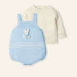 Mac Ilusion Mac Ilusion Peto + jersey punto bullones conejito  "RABBIT MOONLIGHT Nube B