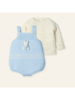 Mac Ilusion Mac Ilusion Peto + jersey punto bullones conejito  "RABBIT MOONLIGHT Nube B