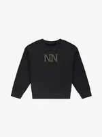 Nik&Nik Nik&Nik Stud Sweatshirt Black G 8-719 2505