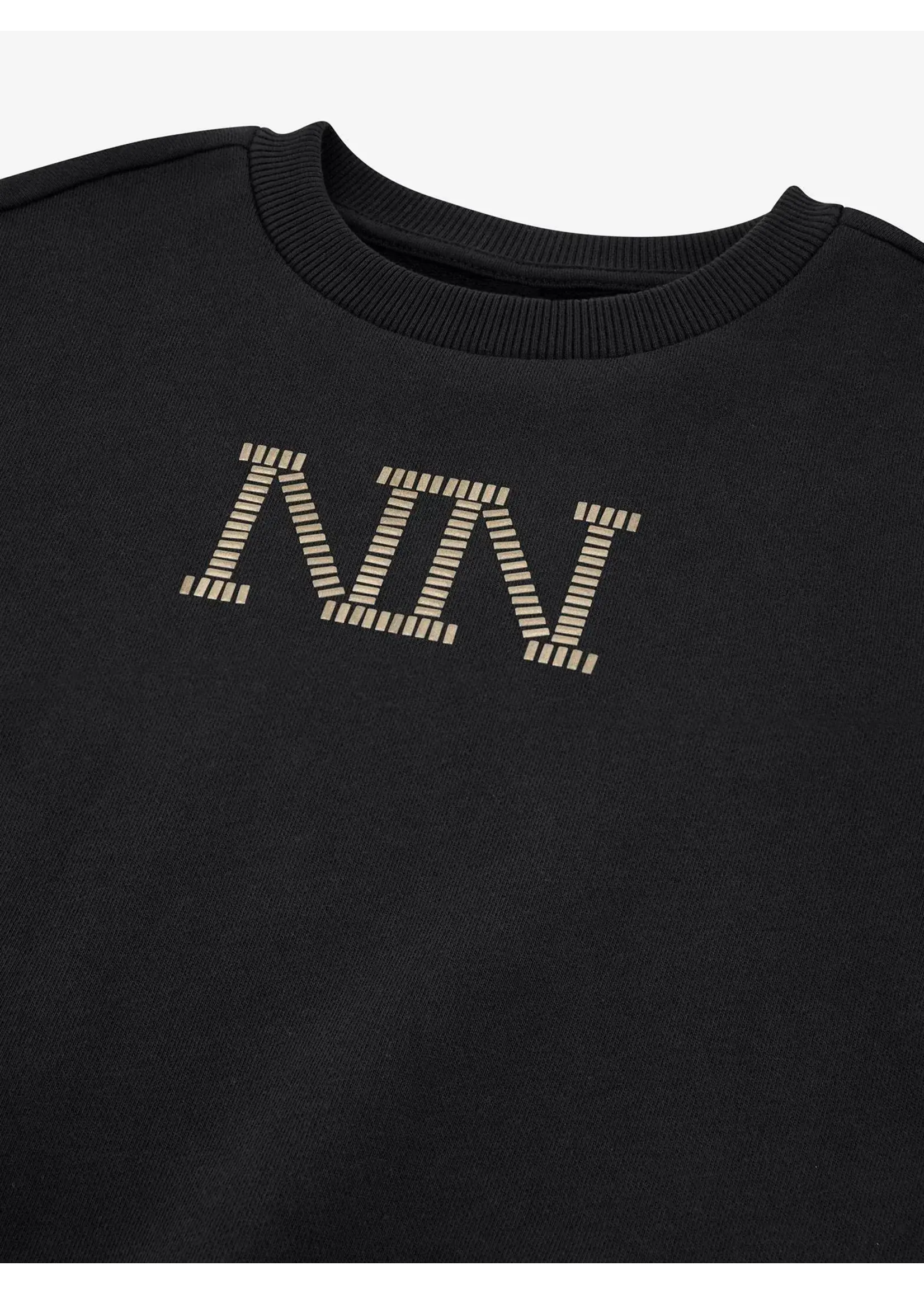 Nik&Nik Nik&Nik Stud Sweatshirt Black G 8-719 2505