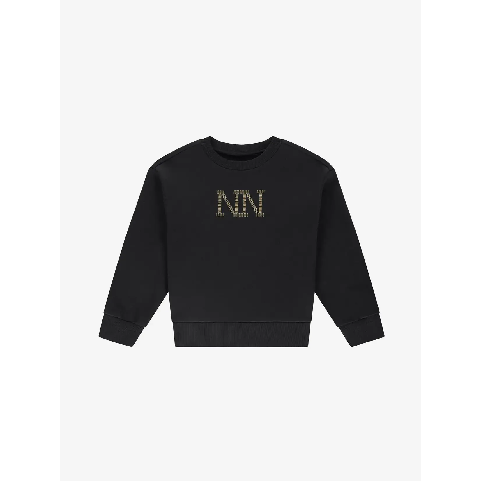 Nik&Nik Nik&Nik Stud Sweatshirt Black G 8-719 2505