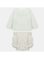 Martin Aranda Martin Aranda CONJ.(JU,BR) PUNTO Y TELA NIÑA DERBY Crudo - 010-30276