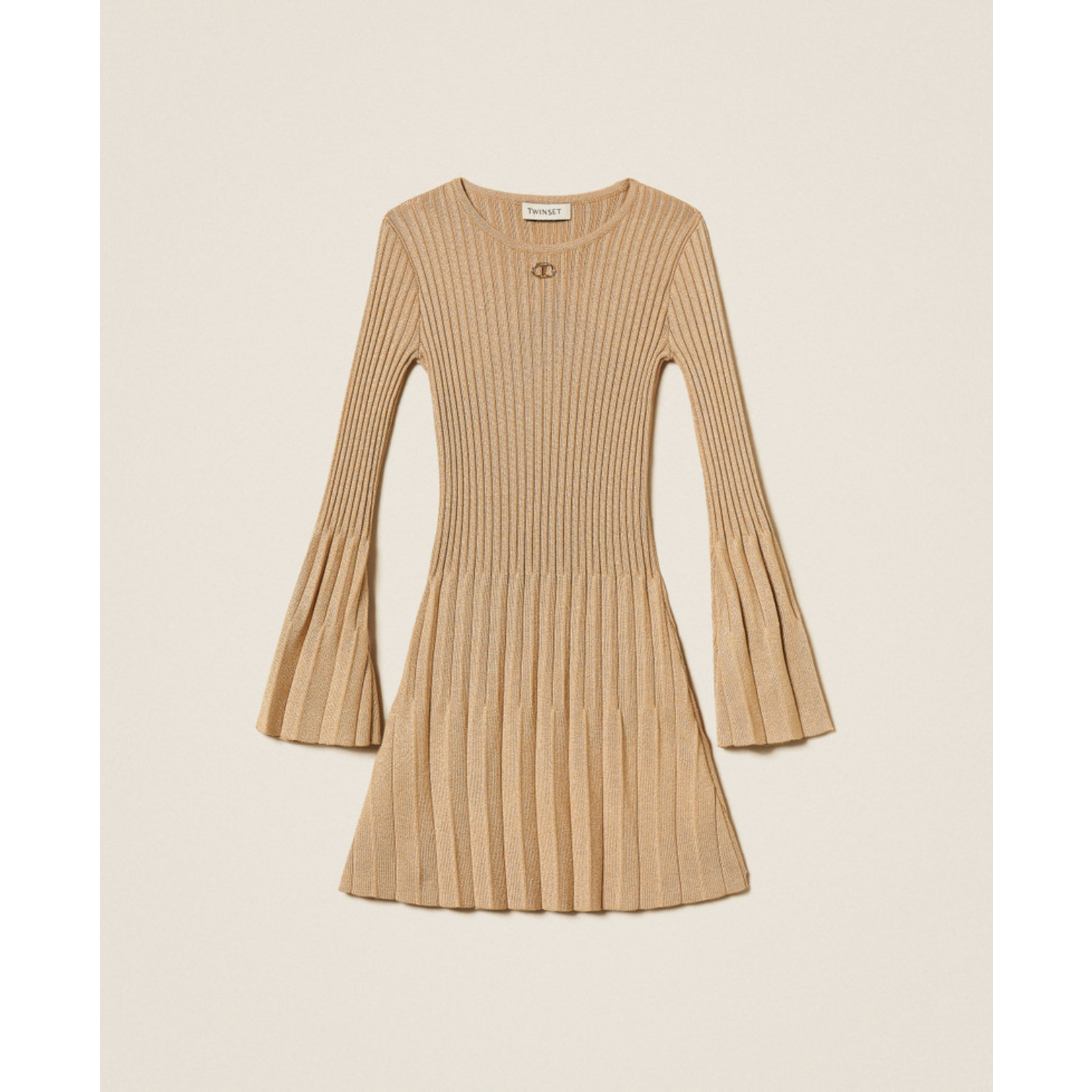 Twinset Twinset ABITO GOLD PLEATS - 252GJ3110