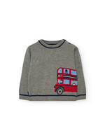 Boboli Boboli Knitwear pullover for baby boy -BCI grey 712213B