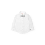 Boboli Boboli Poplin shirt for boy BCI white 712022
