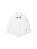 Boboli Boboli Poplin shirt for boy BCI white 712022