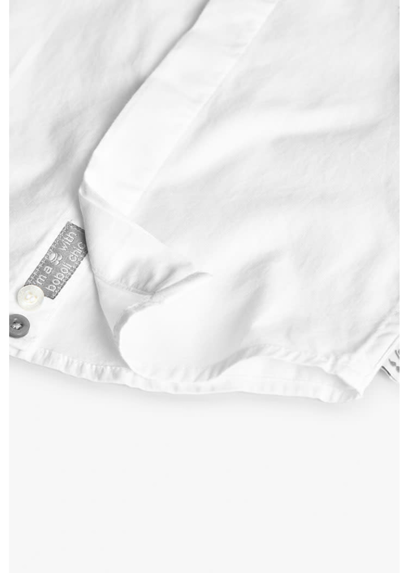 Boboli Boboli Poplin shirt for boy BCI white 712022