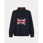 Hackett Hackett UNION JACK HZIP 582MIDNIGHT BLUE - HK7000005582