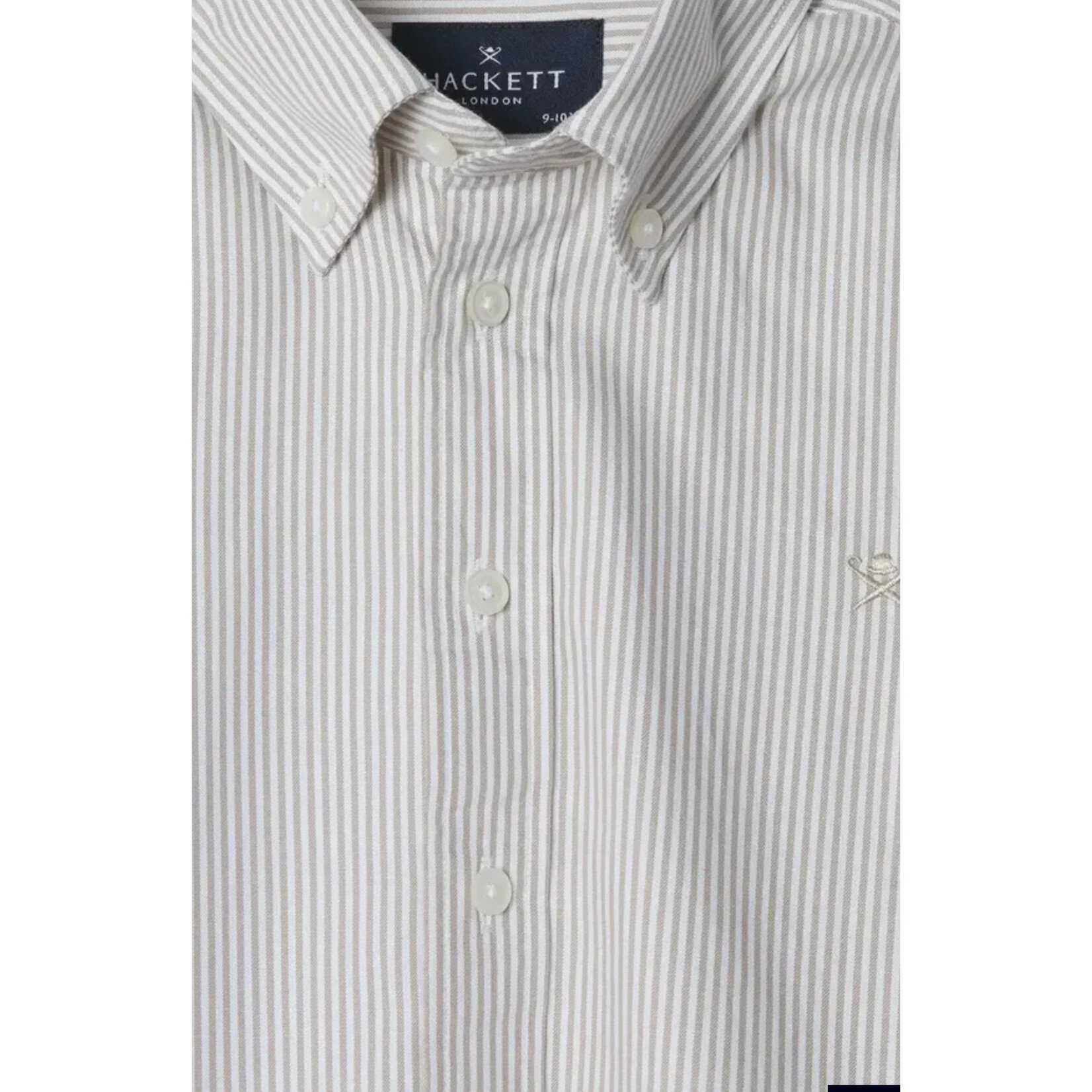 Hackett Hackett ESS OXFORD STRIPE 845MALT BEIGE - HK3000005845