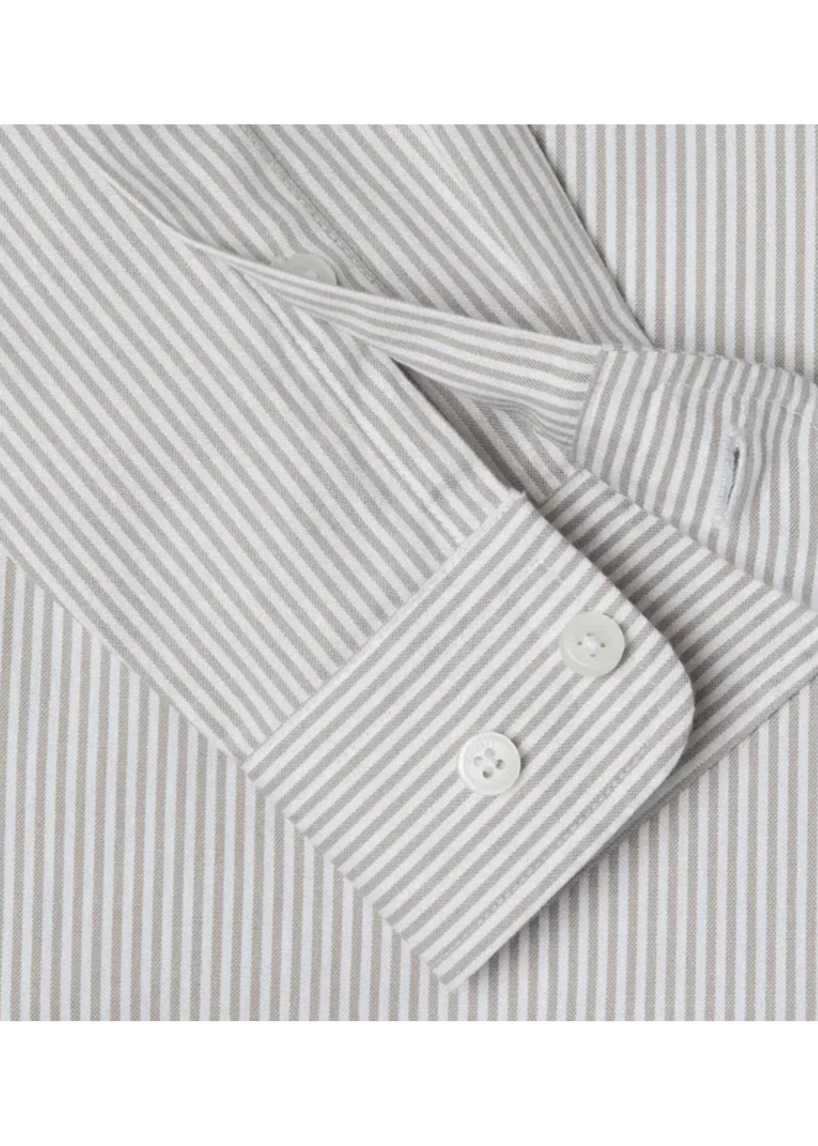 Hackett Hackett ESS OXFORD STRIPE 845MALT BEIGE - HK3000005845