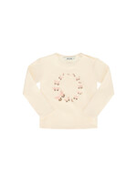 Le Chic Le Chic NORMY butterfly T-shirt C508-7400 Warm Winter White