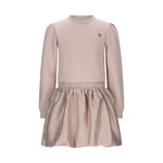 Le Chic Le Chic SABLOON knit and glitter dress C508-7805 Café au Lait