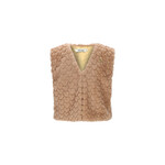 Le Chic Le Chic ELOISA heartshaped fur gilet C508-5101 Hearts of Gold