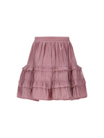 Le Chic Le Chic THAMSIN silky ruffle skirt C508-5700 Sweet Cerise