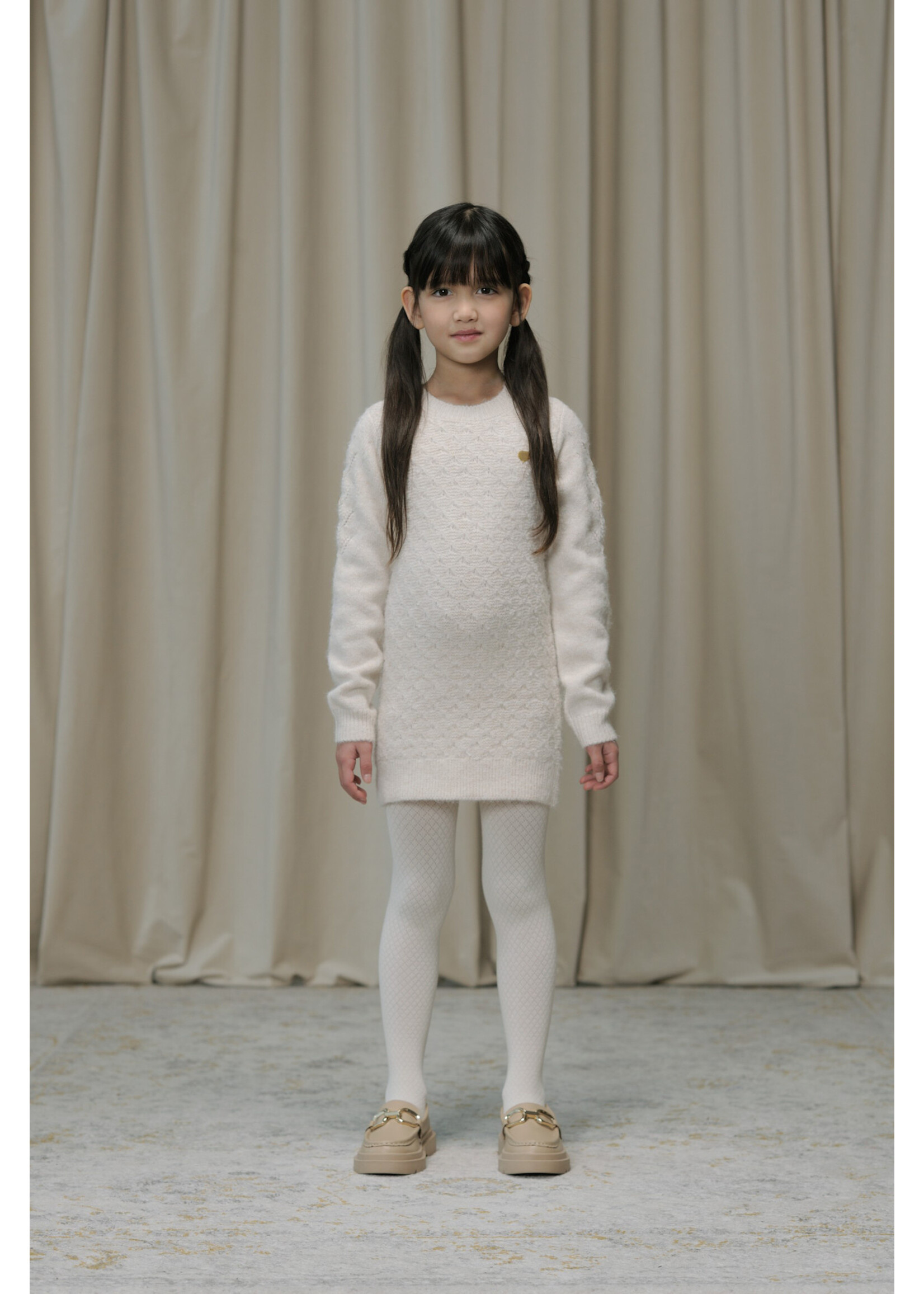 Le Chic Le Chic SAKNITA knitted dress C508-5815 Warm Winter White