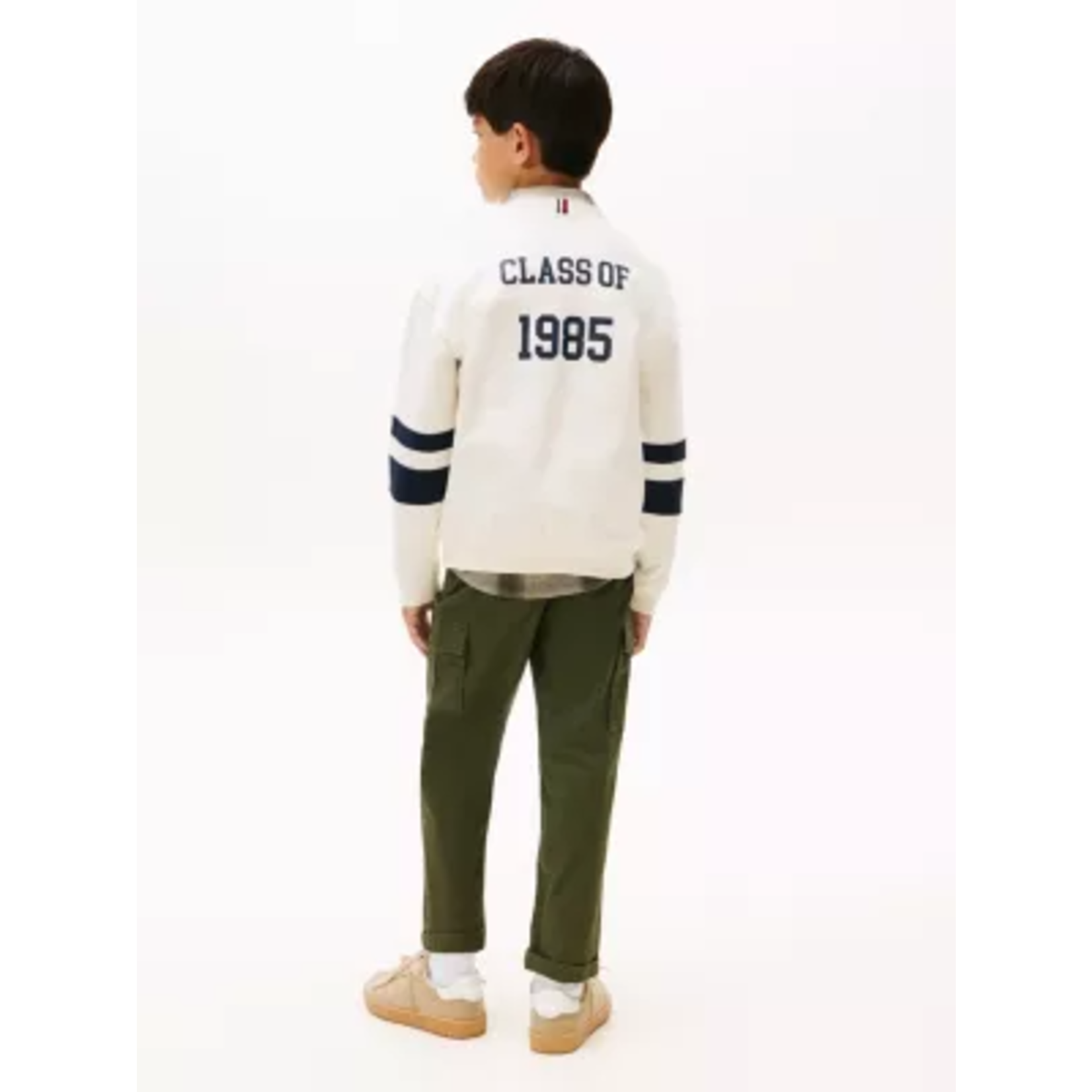 Tommy Hilfiger Tommy Hilfiger VARSITY COLOURBLOCK, YA8 KB0KB09985YA8 Ivory Silk